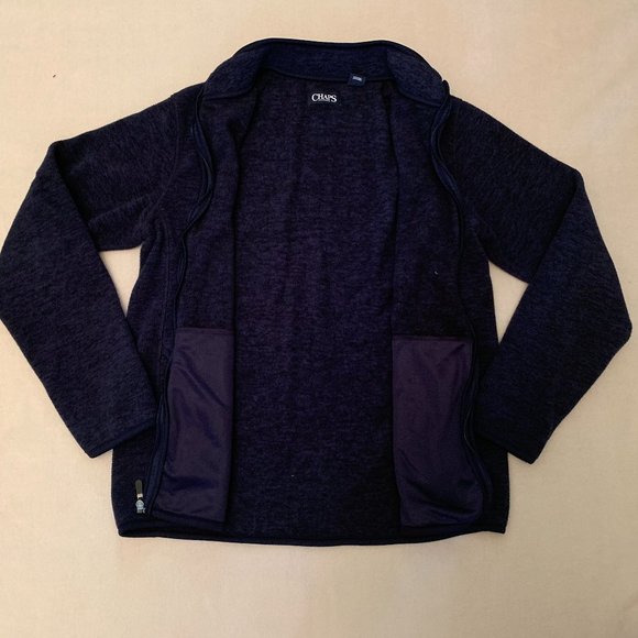 Chaps - Mens Jackets Medium Fleece Classic M - Picture 4 of 5